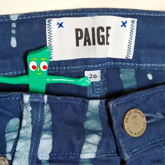 Paige Verdugo tie-dyed skinny jeans, size 26 - Picture 3 of 7